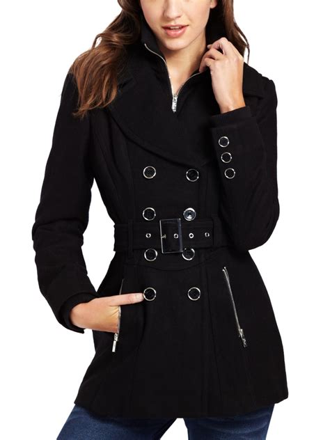 women guess coats outerwear.